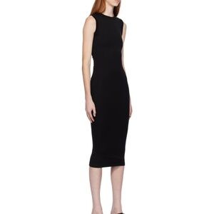 Flore Flore Black Midi Esme Dress